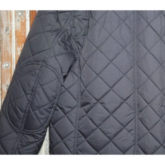 Jos A. Bank Quilted Jacket Gray With Plaid Lining & Pockets Men's Medium - Picture 10 of 10